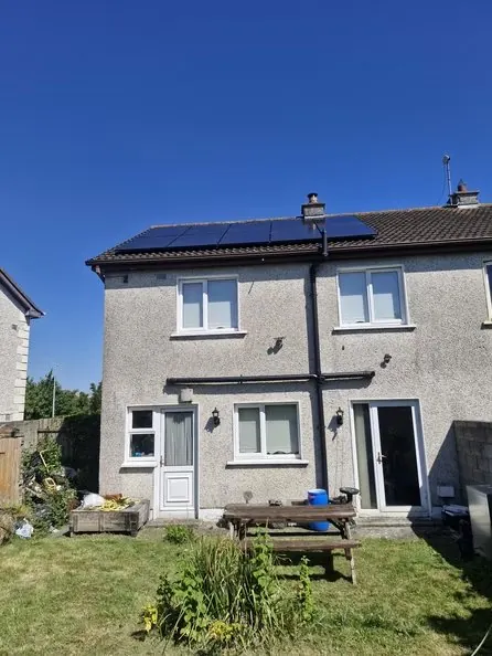 Solar panel installation: residential install